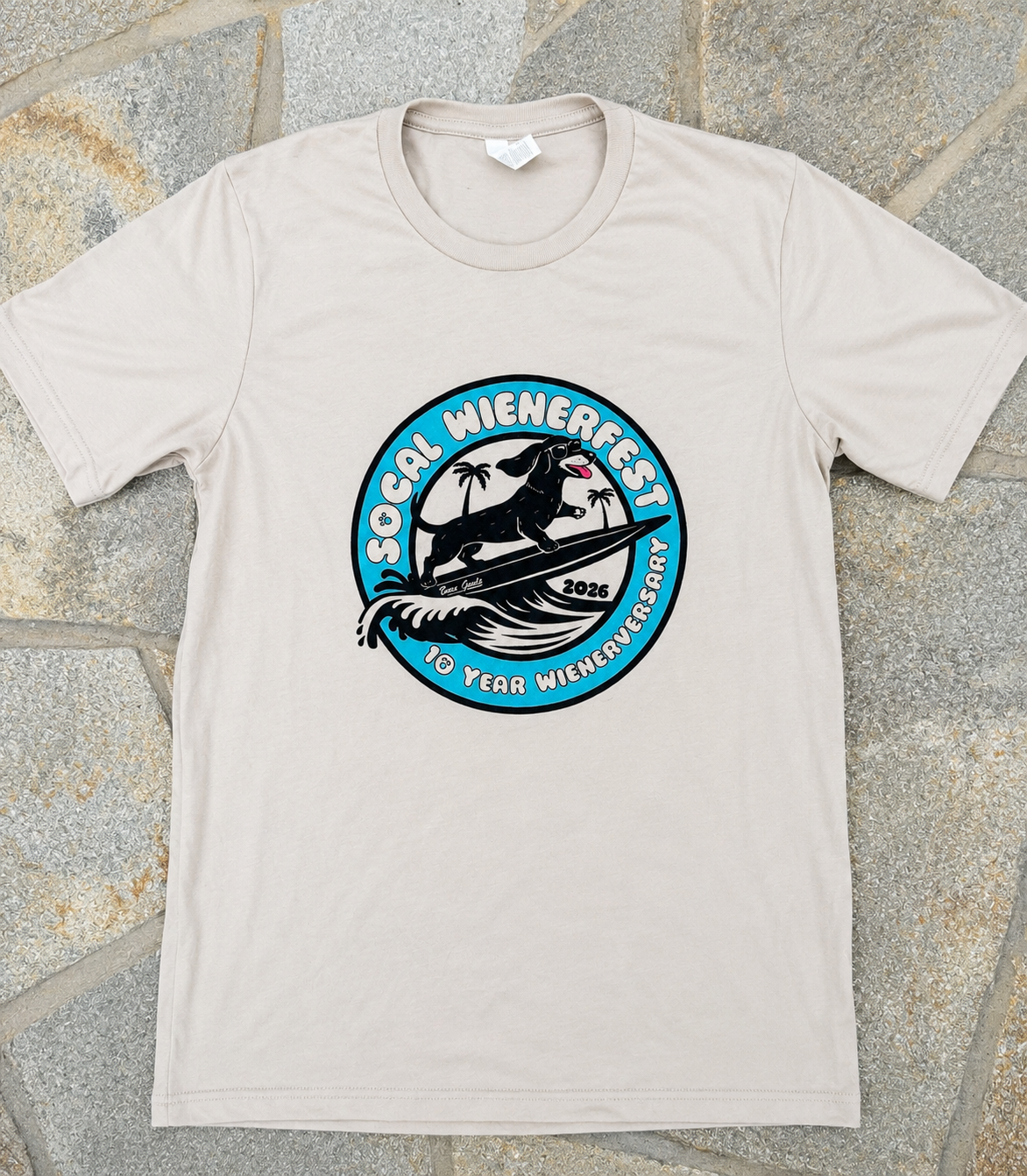 10 Year Wienerversary Tee | Tan