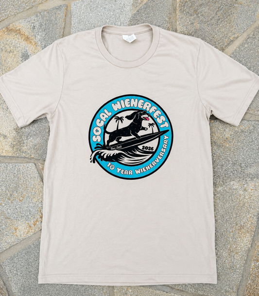 10 Year Wienerversary Tee | Tan