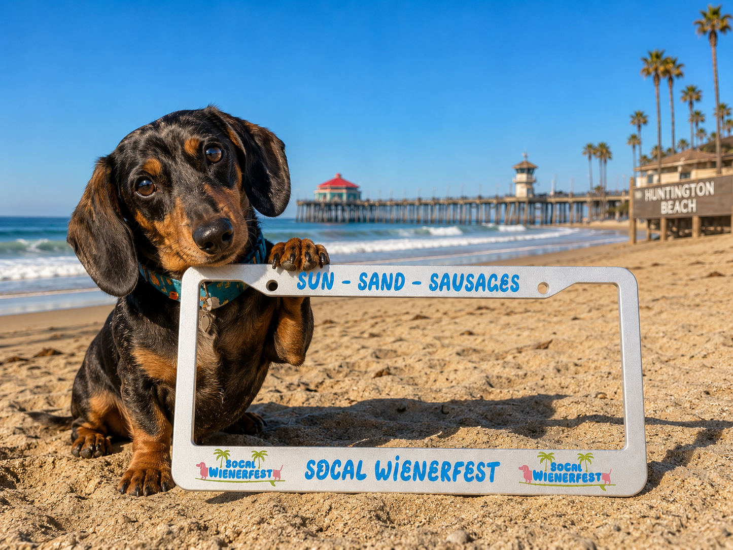 SoCal Wienerfest License Plate Frame