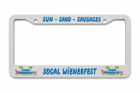 SoCal Wienerfest License Plate Frame