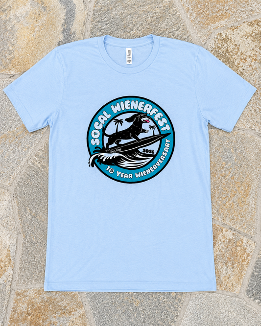 10 Year Wienerversary Tee | Blue