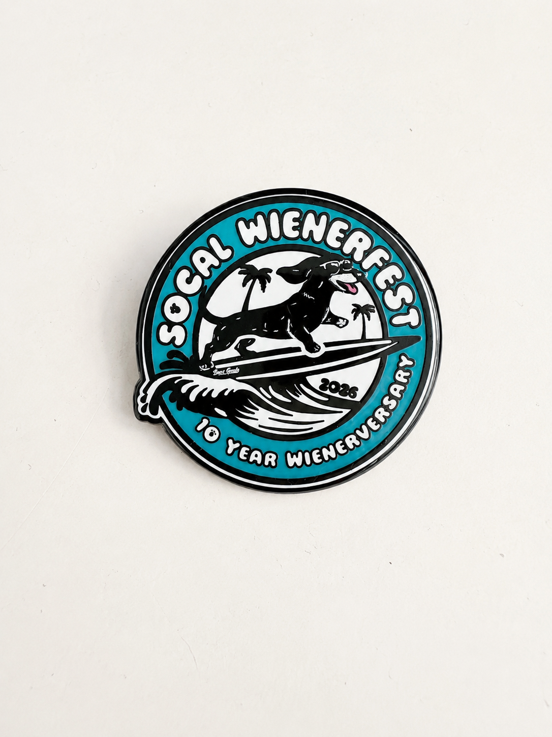 Limited Edition 10 Year Wieniversary Enamel Pin