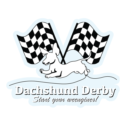 Dachshund Derby Decal