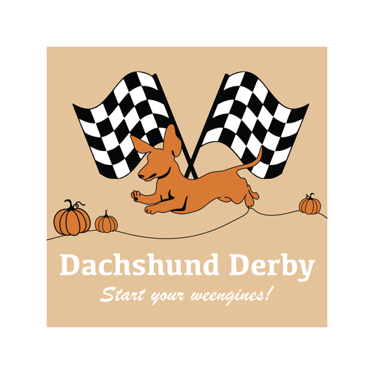 Dachshund Derby Sticker | Dachtober Edition