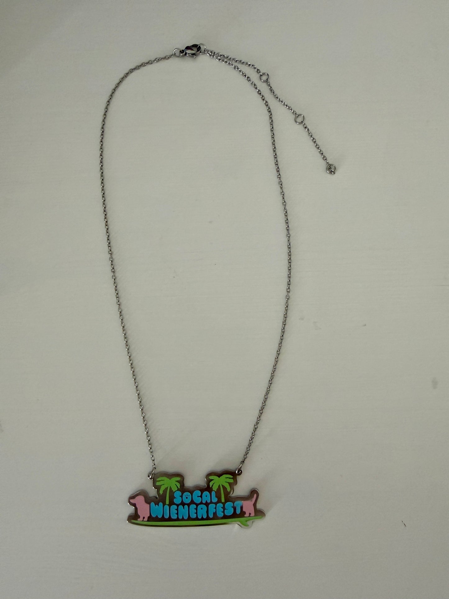 SoCal Wienerfest Logo Necklace