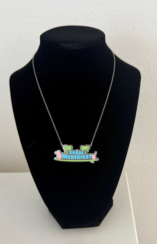 SoCal Wienerfest Logo Necklace