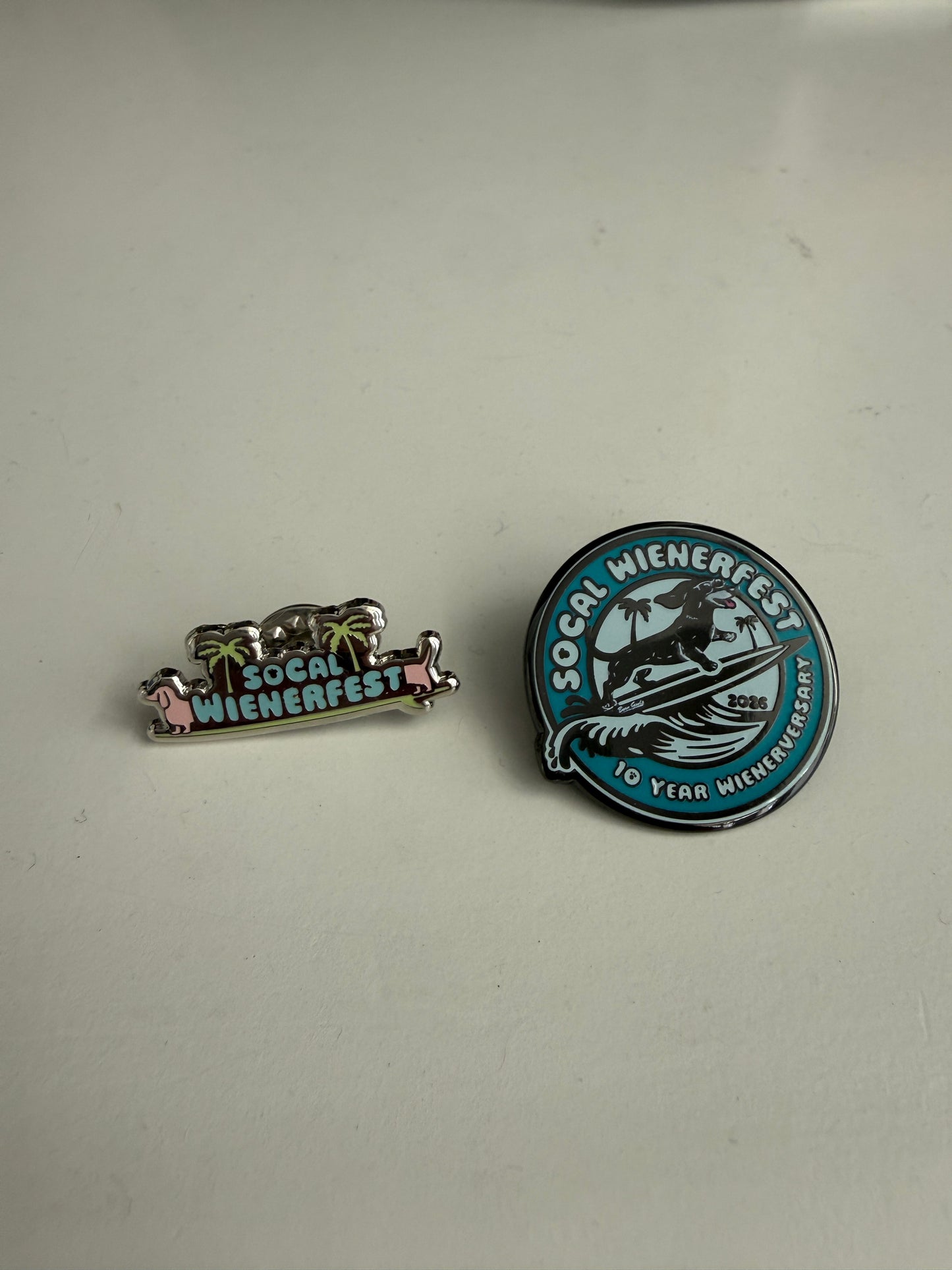 Limited Edition 10 Year Wieniversary Enamel Pin