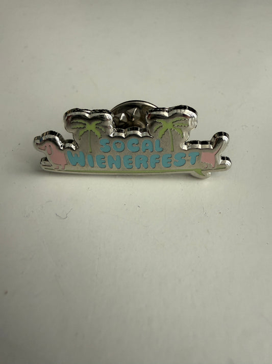 SoCal Wienerfest Logo Enamel Pin