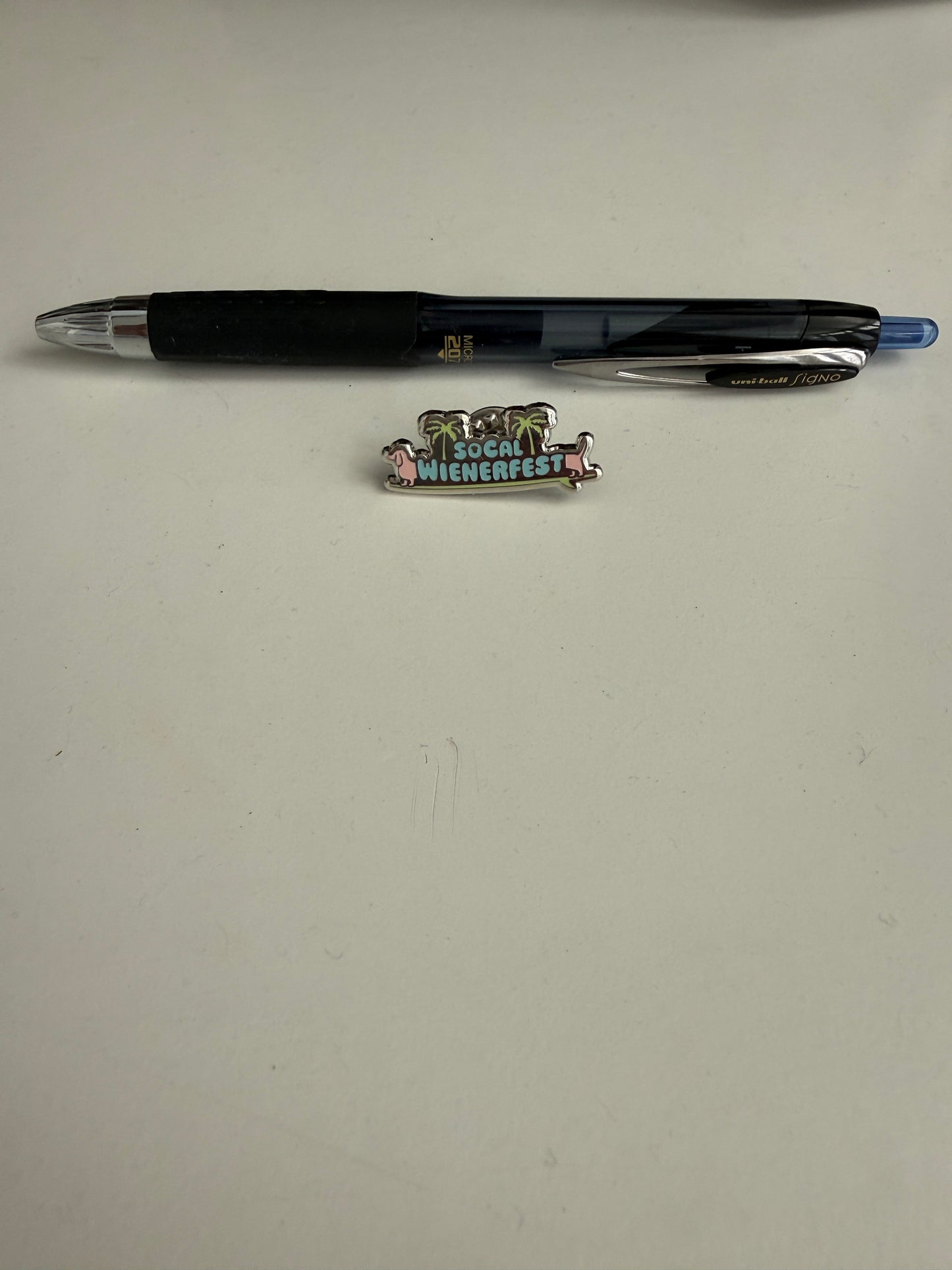 SoCal Wienerfest Logo Enamel Pin