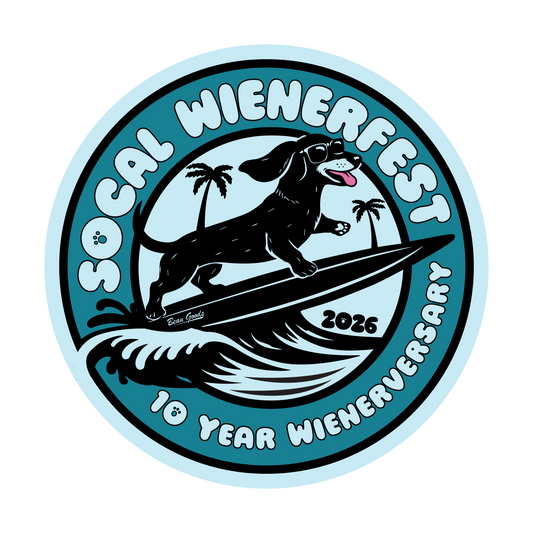 10 Year Wienerversary Sticker