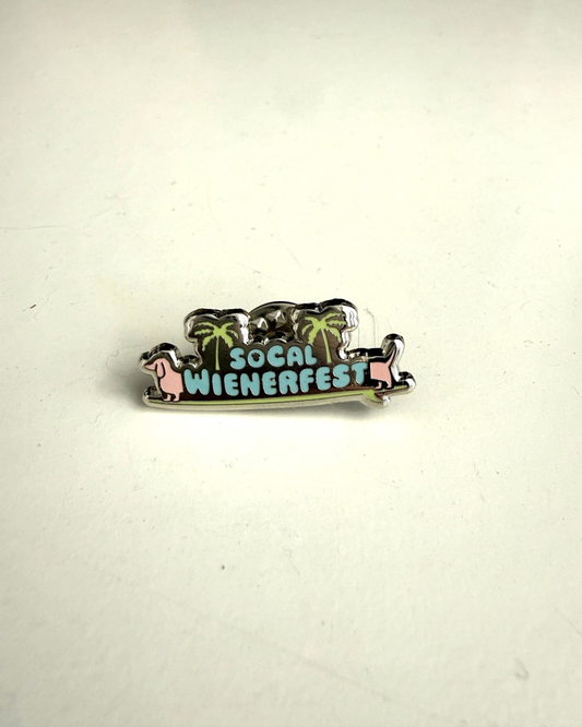 SoCal Wienerfest Logo Enamel Pin